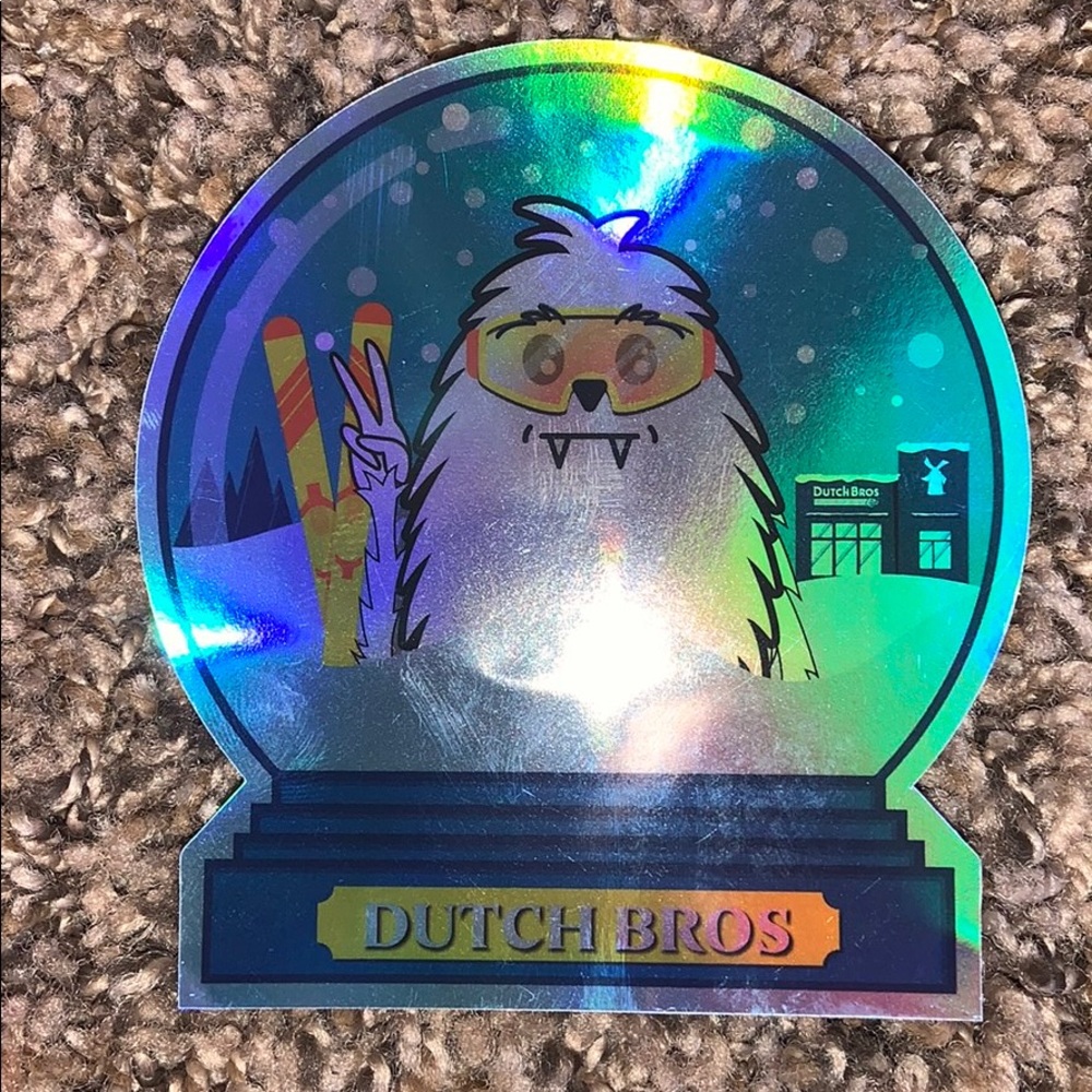 Dutch Bros Yeti Sticker - Picture 2 of 2